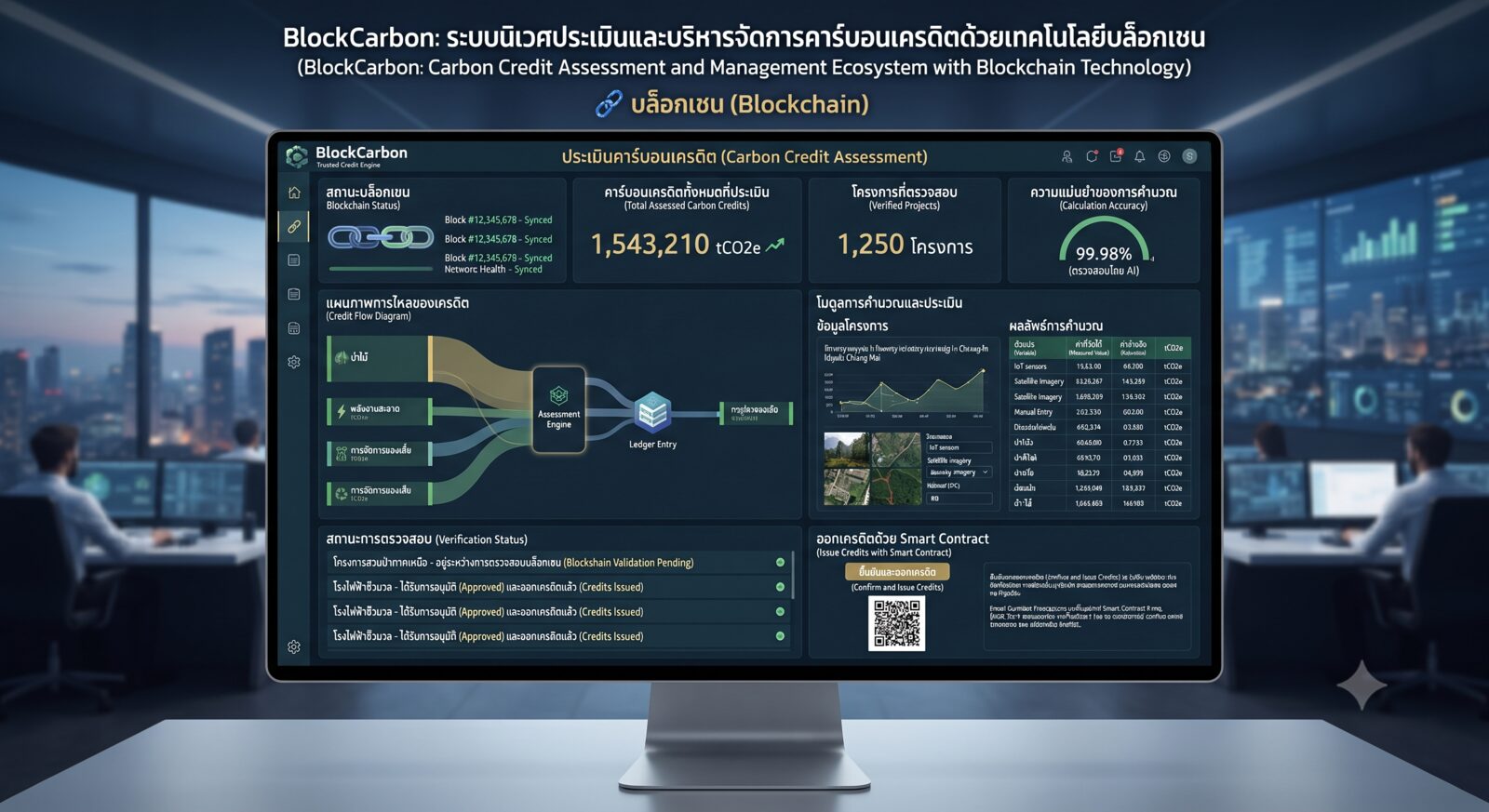ประเมินคาร์บอนเครดิต